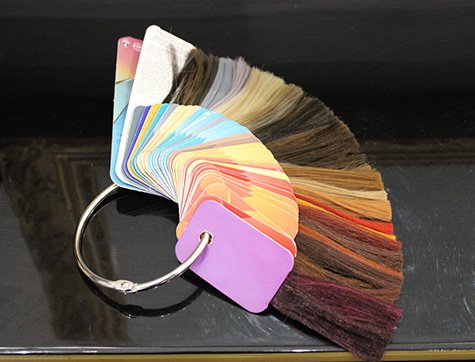 présentoir à couleurs